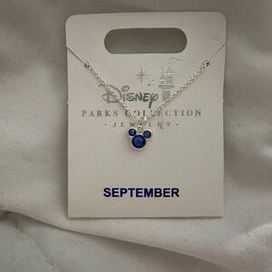 disney collection september necklace